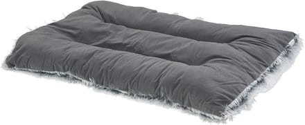 ERGANI - Dierenbed - Grijs - Fluweel