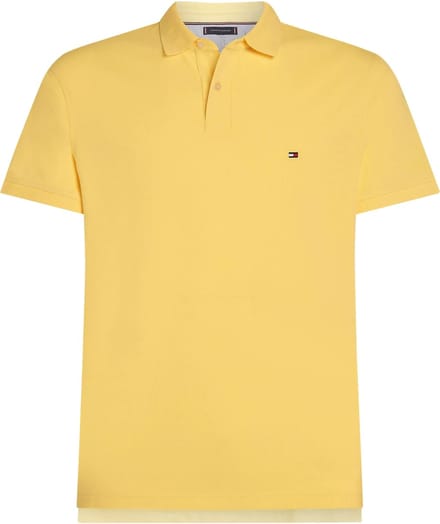 Tommy Hilfiger 1985 Slim Polo - heren poloshirt - geel