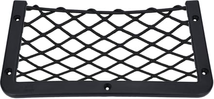 Opbergnet zwart 302 x 180 mm