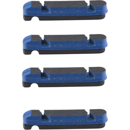 Campagnolo Mille Pack Of 4 Caliper Inserts Velgremblokken Blauw,Zwart