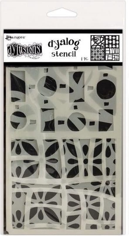 Ranger - Dylusions Stencil - Doodle it too