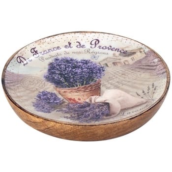 Beeldjes Signes Grimalt Ronde Plaat Lavendel
