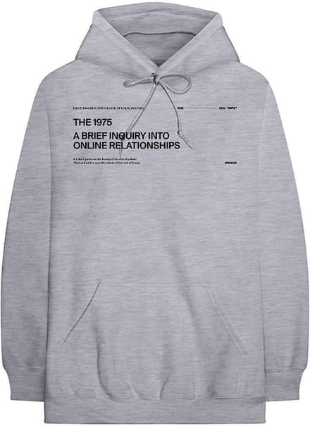 The 1975 - ABIIOR Version 2. Hoodie/trui - L - Grijs