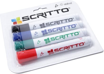 Scritto® Whiteboard Markers Set - SETFIXWB