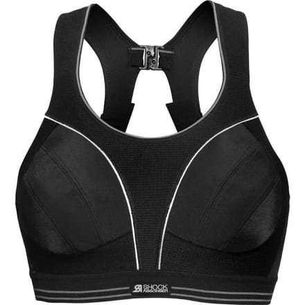 ShockAbsorber - 80C -Ultimate Run Bra  Sportbeha - Zwart / Silver