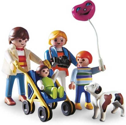 PLAYMOBIL Gezinswandeling met buggy - P-3209