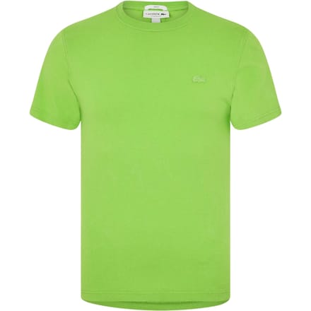 Lacoste Heren Logo Crew Neck Regular T-shirt (Groen)