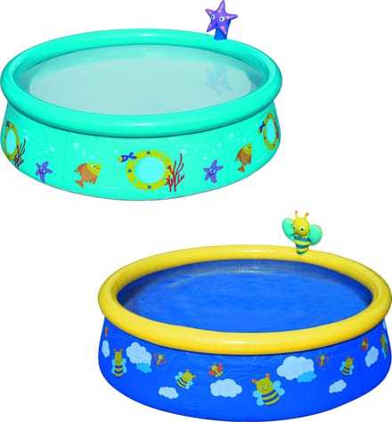 Zwembad Kinderzwembad Opblaasbare Bestway- - Afmeting: 152x38 cm - My First - Met sproeifunctie