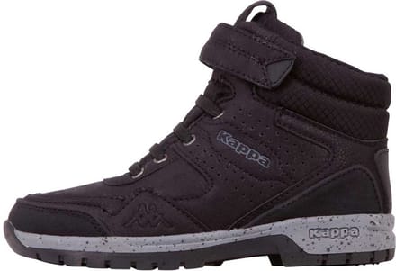 Kappa unisex kindersneaker hoog stijlcode 260732K 1116 zwart