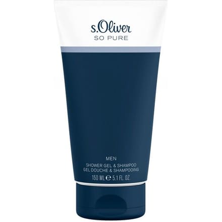 S Oliver So pure men showergel & shampoo 150 Milliliter