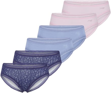 sloggi Dames slip / onderbroek 6 pack GO Crush