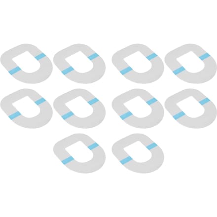 10 stuks Plakpleister Professioneel Voorgesneden Flexibele Fixatie Plakhoezen Accessoire voor Sensor white