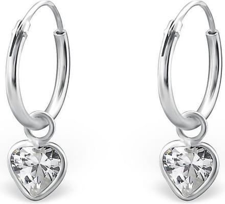 Montebello Oorbellen Adel - 925 Zilver E-Coating - Hart - ∅10mm