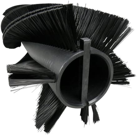 Veegroller - Machinebezem - Efficiënt Reinigen - Spiraalbekleding - 860 mm breed - Zwart