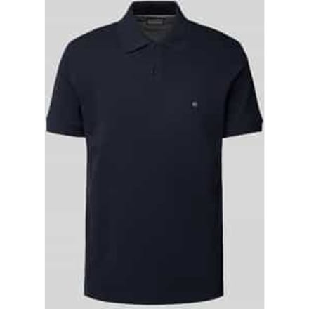 Poloshirt met logostitching