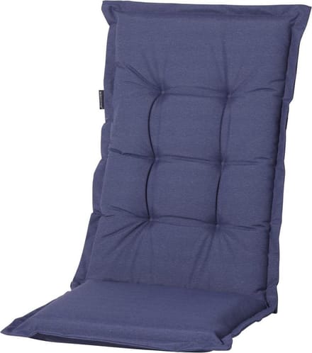 Madison tuinkussen lage rug Panama safier 105x50 cm - blauw