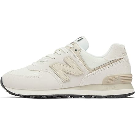 Baskets Unisexe New Balance 574 Blanc Cassé Gris U574OF2 39.5 white