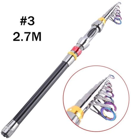 Dailygoody - Telescopische Hengel - Draagbare Hengel - Intrekbaar en