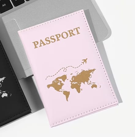 Paspoort houder roze - reizen - vakantie - tas - koffer