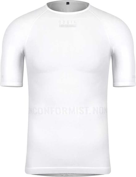 Gobik Limber Skin Korte Mouwen Basislaag Wit M Man