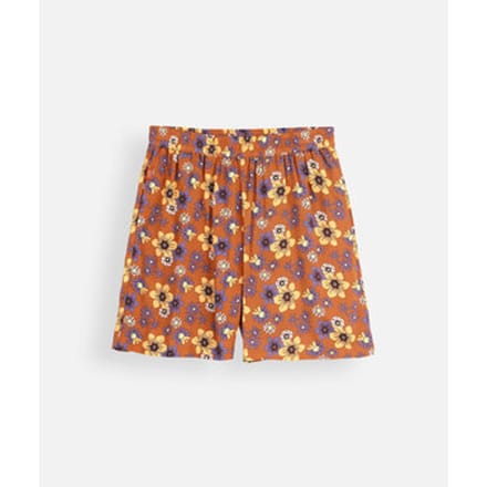 Korte Broek Oxbow Soepelvallende short in bedrukte viscose LAVITRA
