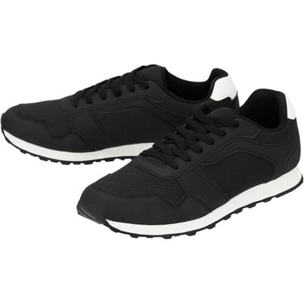 ESMARA MEN Heren sneakers (Zwart, 45)