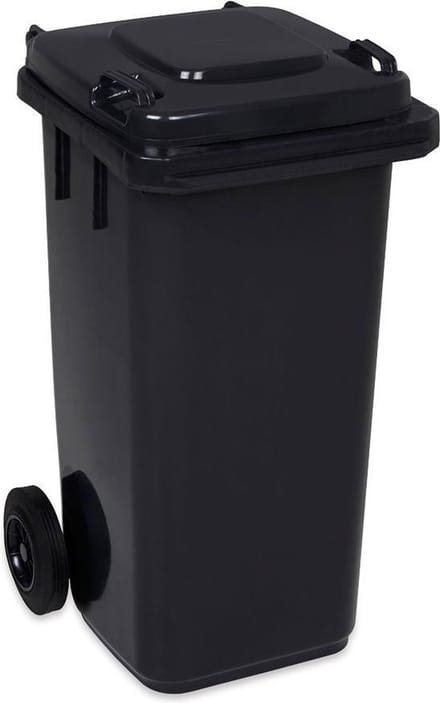 Kliko / mini container 120 liter - Grijs