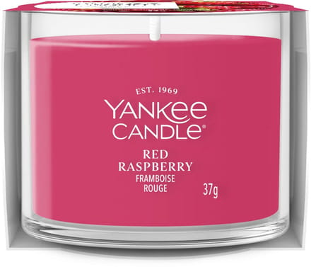Yankee Candle Filled Votive - Red Raspberry - 10 branduren - 1 stuk