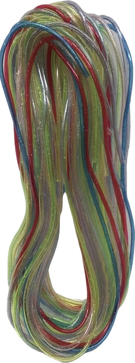 Scoubidou - Touwtjes - Glitter - 100 Stuks - 180cm - Multicolor - Knutselkoord - Siliconen - Sieraden Maken