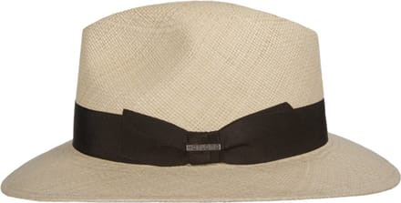 Hatland - Stefano - Panama hoed - Beige - Maat M - Unisex