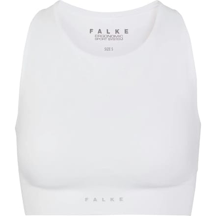 FALKE Support voor milde tot koude temperatur functioneel materiaal Sportbeha dames wit - maat S