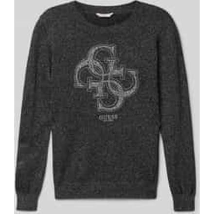 Regular fit pullover van viscosemix in gebreide look