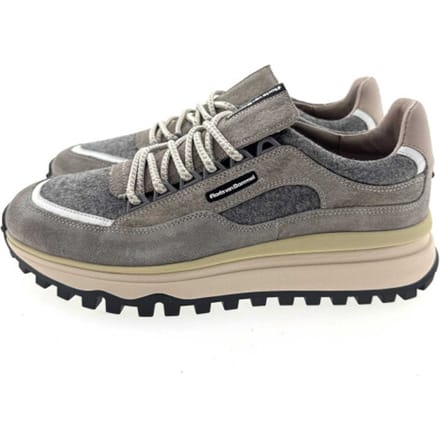 Floris Van Bommel Sfm-10248 De Gripper Sneakers - Suède - Heren - Beige - Maat 43⅓