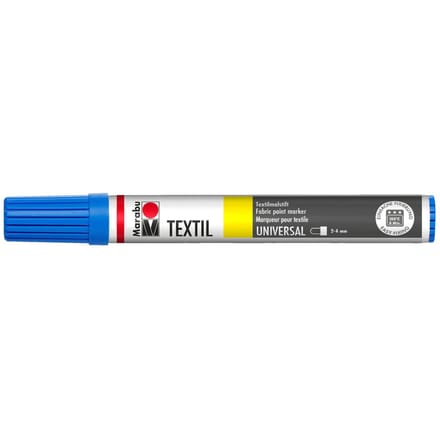 Marabu Textielschilder, 2-4 mm - Azuurblauw
