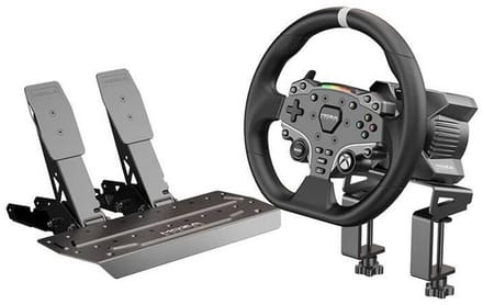 MOZA Racing R3 Bundle RS053 – 3.9Nm Direct Drive Sim Racing Stuur + Pedalen - Xbox - PC
