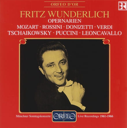 Fritz Wunderlich, Münchner Rundfunkorchester - Opernarien (CD) (Remastered)