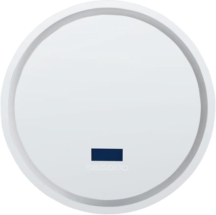 BROGNON - Badkamerspiegel met LED - Zilver - Aluminium