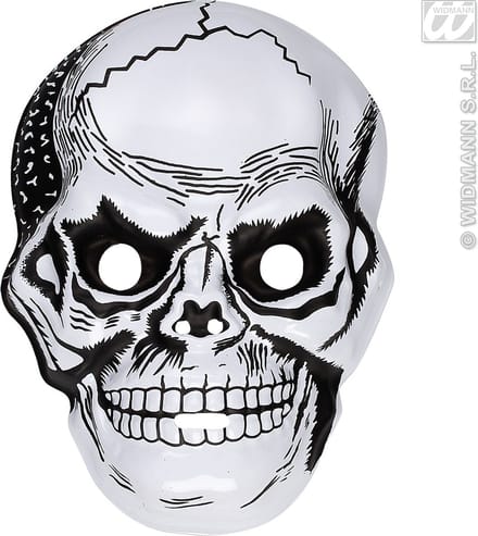 Schedel masker skelet Dex plastic