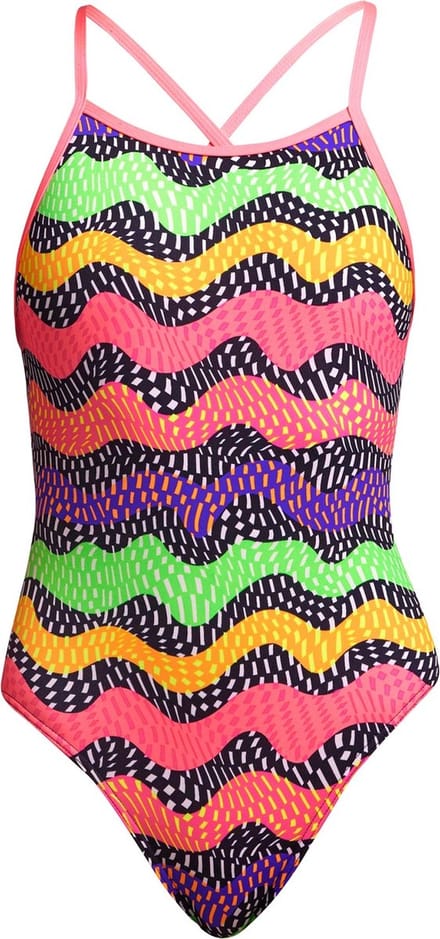 Worm burner Tie me tight one piece - Meisjes | Funkita
