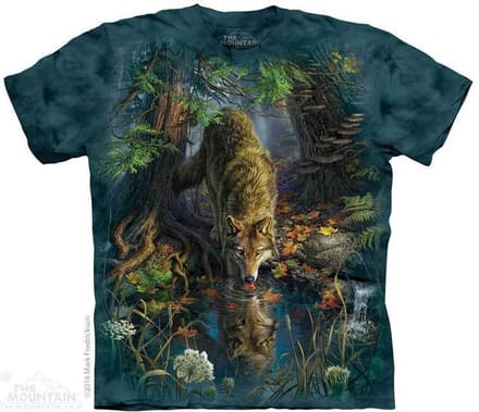 T-shirt Enchanted Wolf M