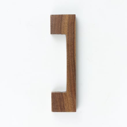Deurgreep Tymo - donkerbruin - 96 mm | Collectie | Goedkope handgrepen |
