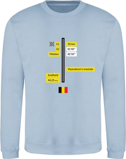 Wielren trui - Vlaanderen's mooiste