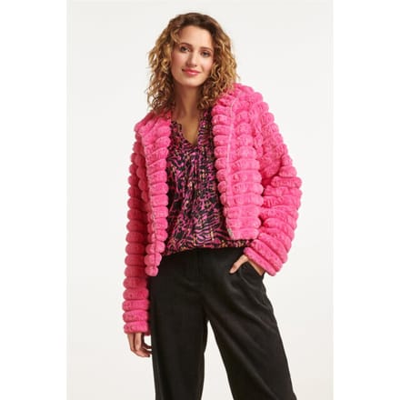 Smashed Lemon 23620 rib gebreid vest lois |