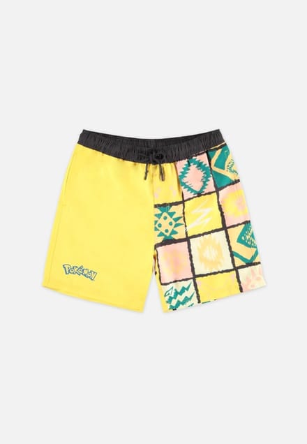 Pokémon - Logo & Graphics Zwemshorts - XS - Geel