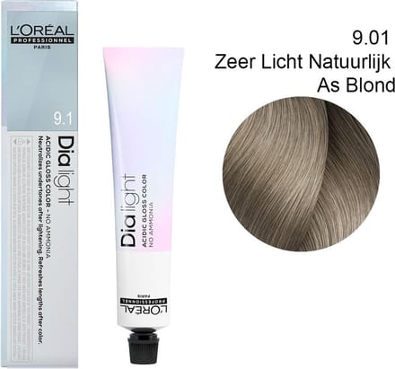L'Oréal Professionnel - Dia Light - Haarverf - 50 ML - 9.01