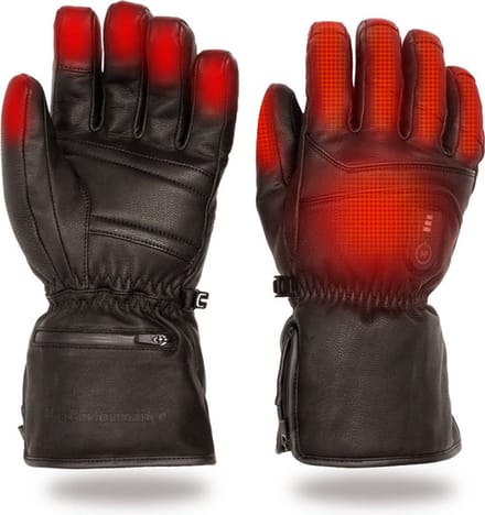 Verwarmde handschoenen HeatPerformance® TITAN - Oplaadbaar - 9 Uur lang warme handen - Geitenleer | S