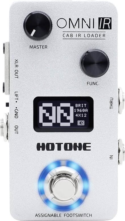 Cabinet simulatie pedaal Hotone OMNI IR OMP-6