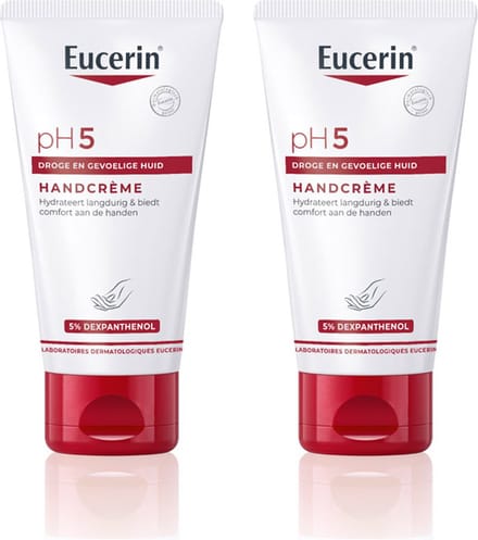 Eucerin pH5 Handcrème 2x75ml