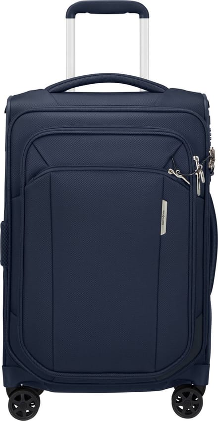 Samsonite Koffer Met Laptopvak - Respark Spin. 55/20 Length 35 Exp (Handbagage) Midnight Blue