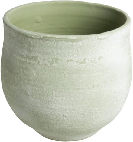 D&M Deco Bloempot Groen-kaki D 28.5 cm H 25 cm Opening 26 cm